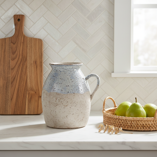 Ceramic Pitcher Lifestyle Scene