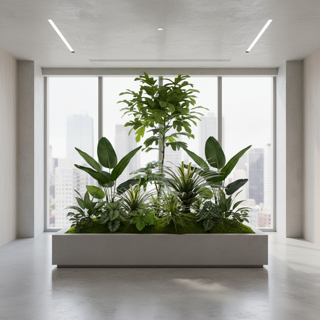 Office Lobby Planter