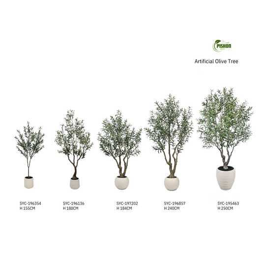 Artificial Olive Tree | With Pot | Multiple Sizes