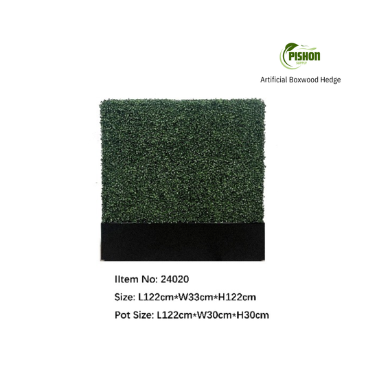 Artificial Hedge Panel | Multiple Sizes