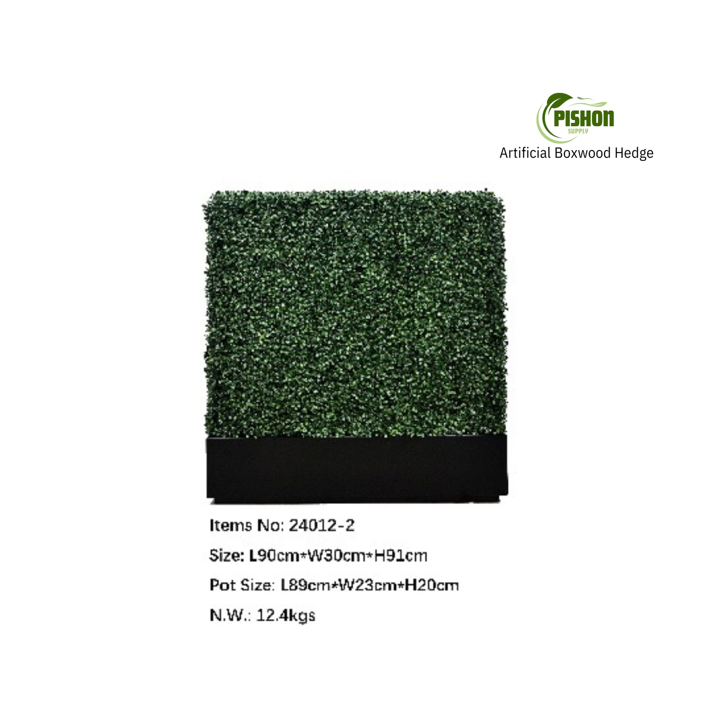 Artificial Hedge Panel | Multiple Sizes