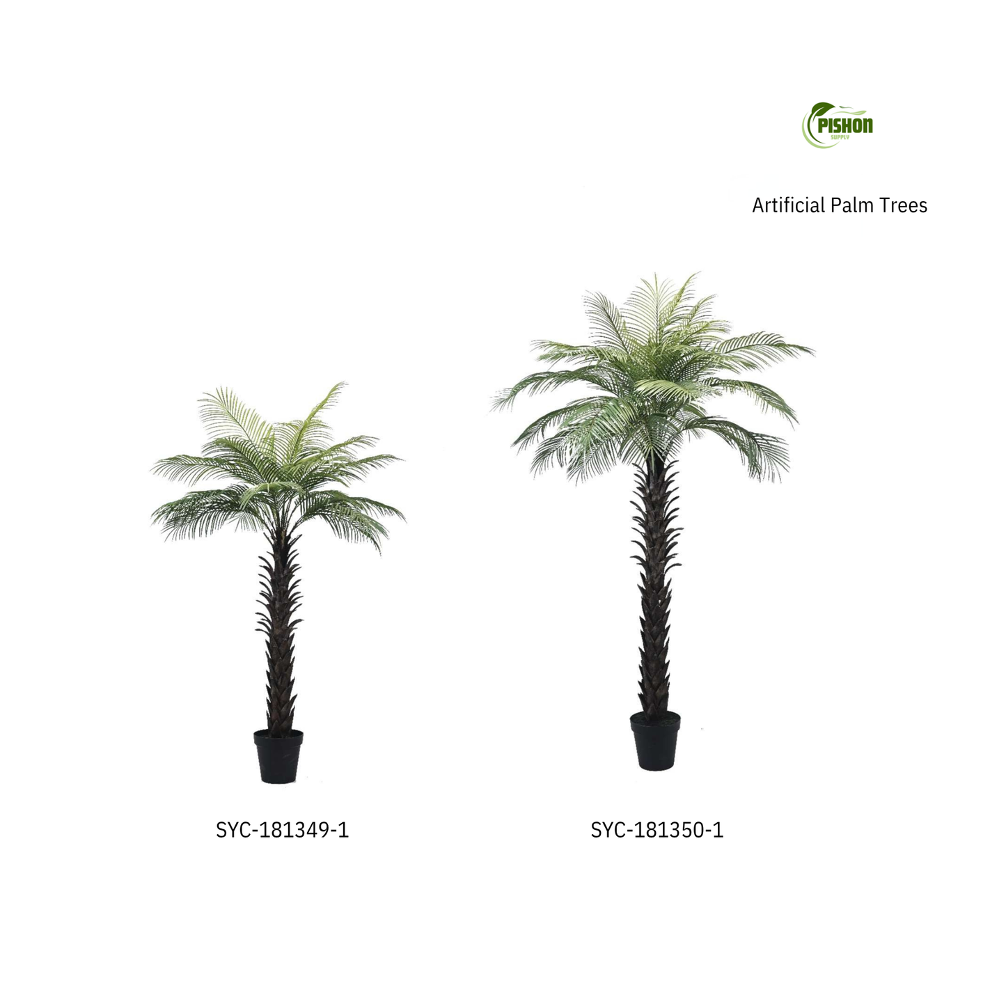 Artificial Palm Tree | Faux Indoor Palm | 1 Pole