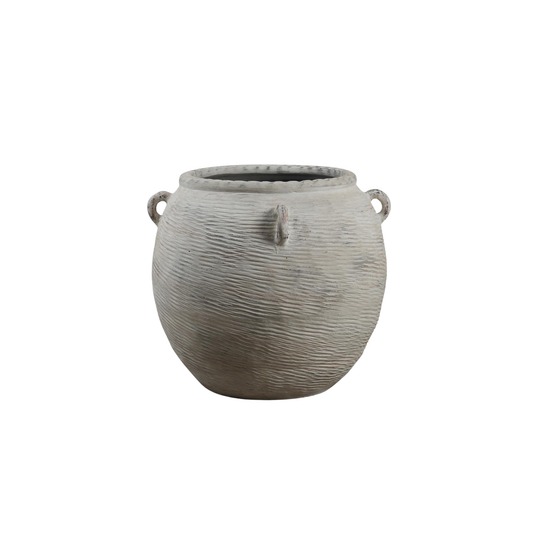 Handmade Ceramic Urn Planter | Artisan Stoneware Pot for Indoor & Outdoor Decor