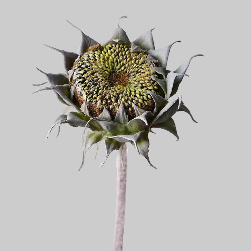 Soft Gel Sunflower Stem 24" (60cm) | Artificial Sunflower | 4 Colors