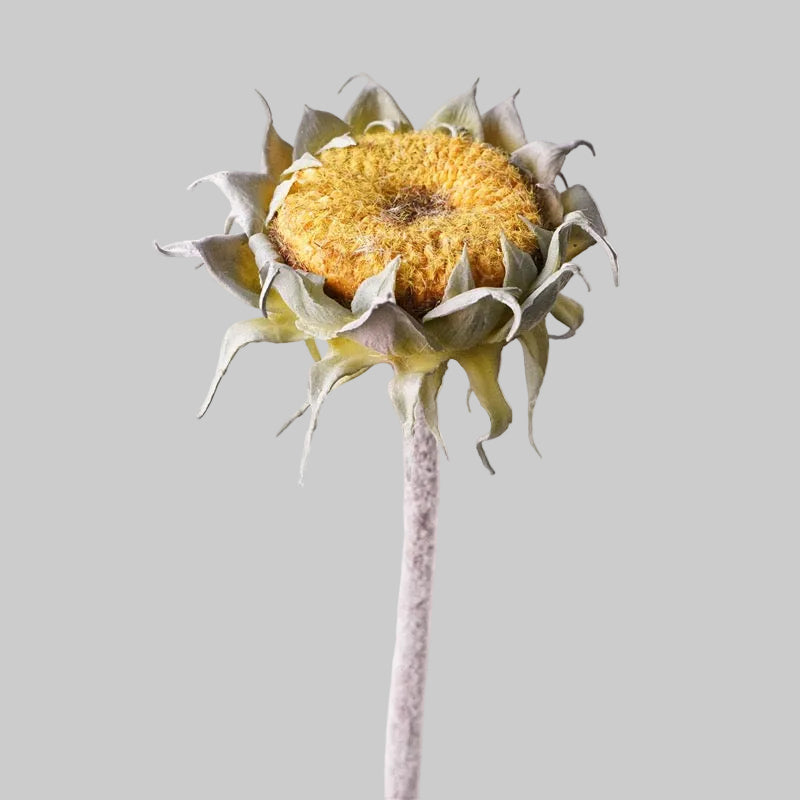 Soft Gel Sunflower Stem 24" (60cm) | Artificial Sunflower | 4 Colors