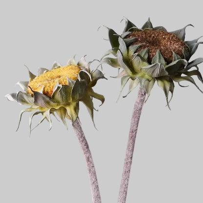 Soft Gel Sunflower Stem 24" (60cm) | Artificial Sunflower | 4 Colors