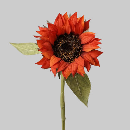 Real Touch Sunflower Stem 28" (70cm) | Artificial Sunflower | 4 Colors