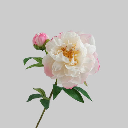 Artificial Silk Peony Stem with Bud – 27.2 in