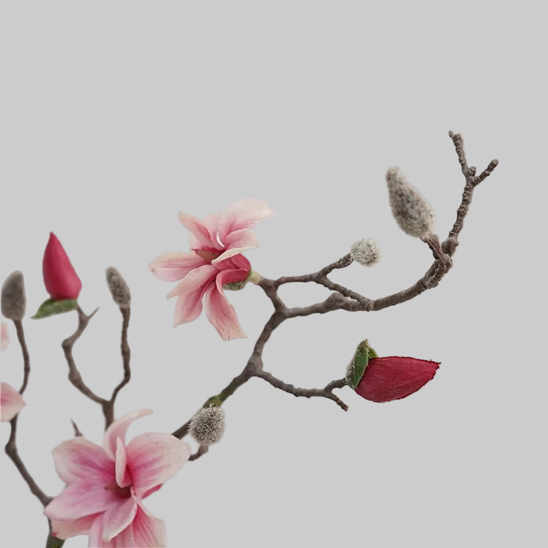 Artificial Magnolia Branch – Real Touch, 28.3 in