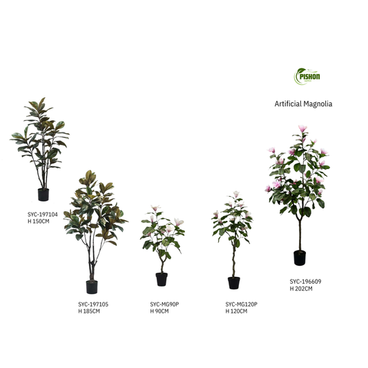 Artificial Magnolia Tree | Multiple Sizes & Colors