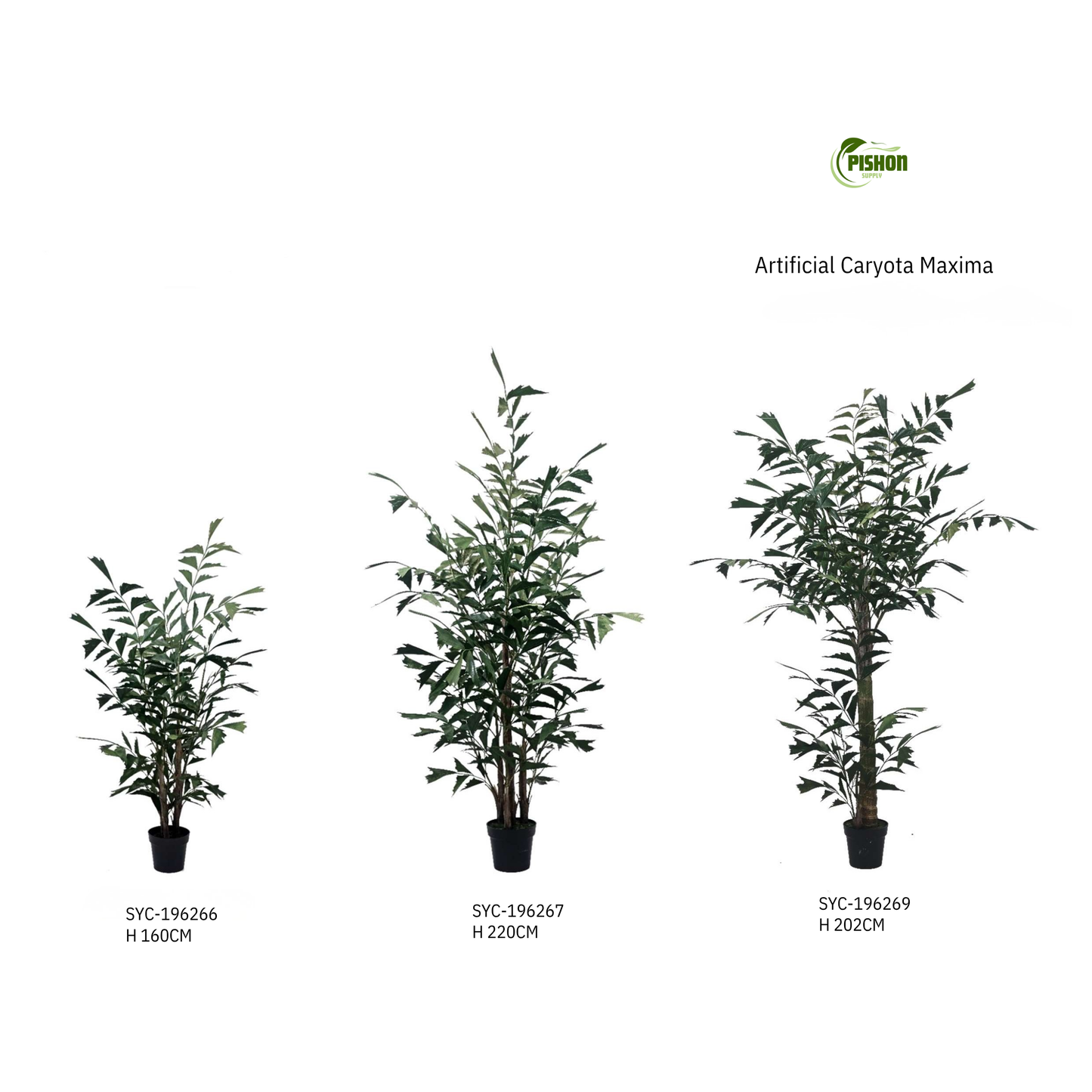 Artificial Caryota Maxima Tree | Multiple Sizes