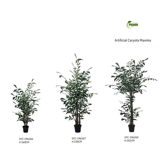 Artificial Caryota Maxima Tree | Multiple Sizes