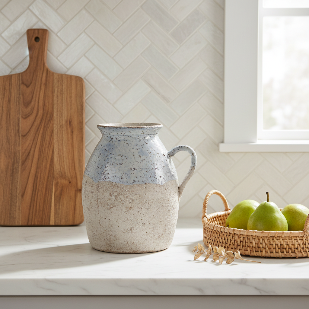 Ceramic Pitcher Lifestyle Scene