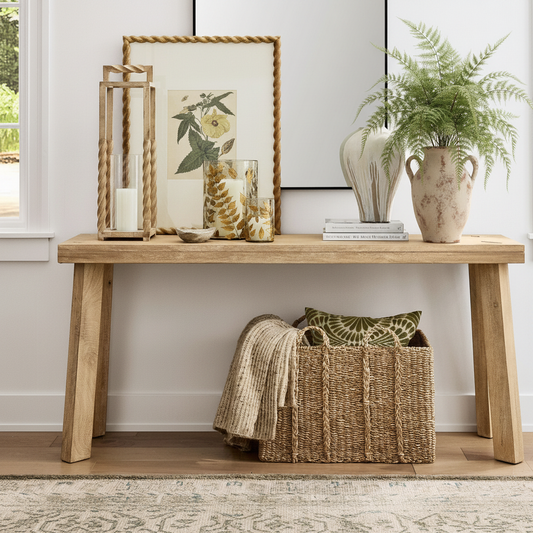 Fern in Rustic Vase - Lifestyle Scene