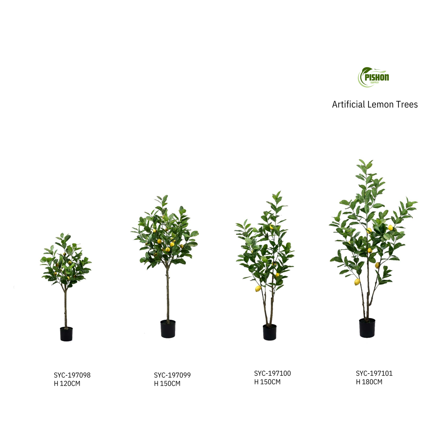 Artificial Lemon Tree | Multiple Sizes