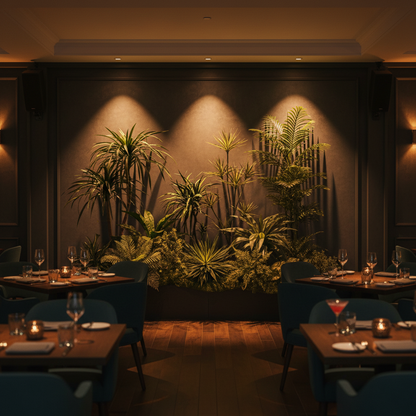 Restaurant Feature Wall