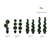 Triple Ball 3ft - 3 Branch (Set of 2)