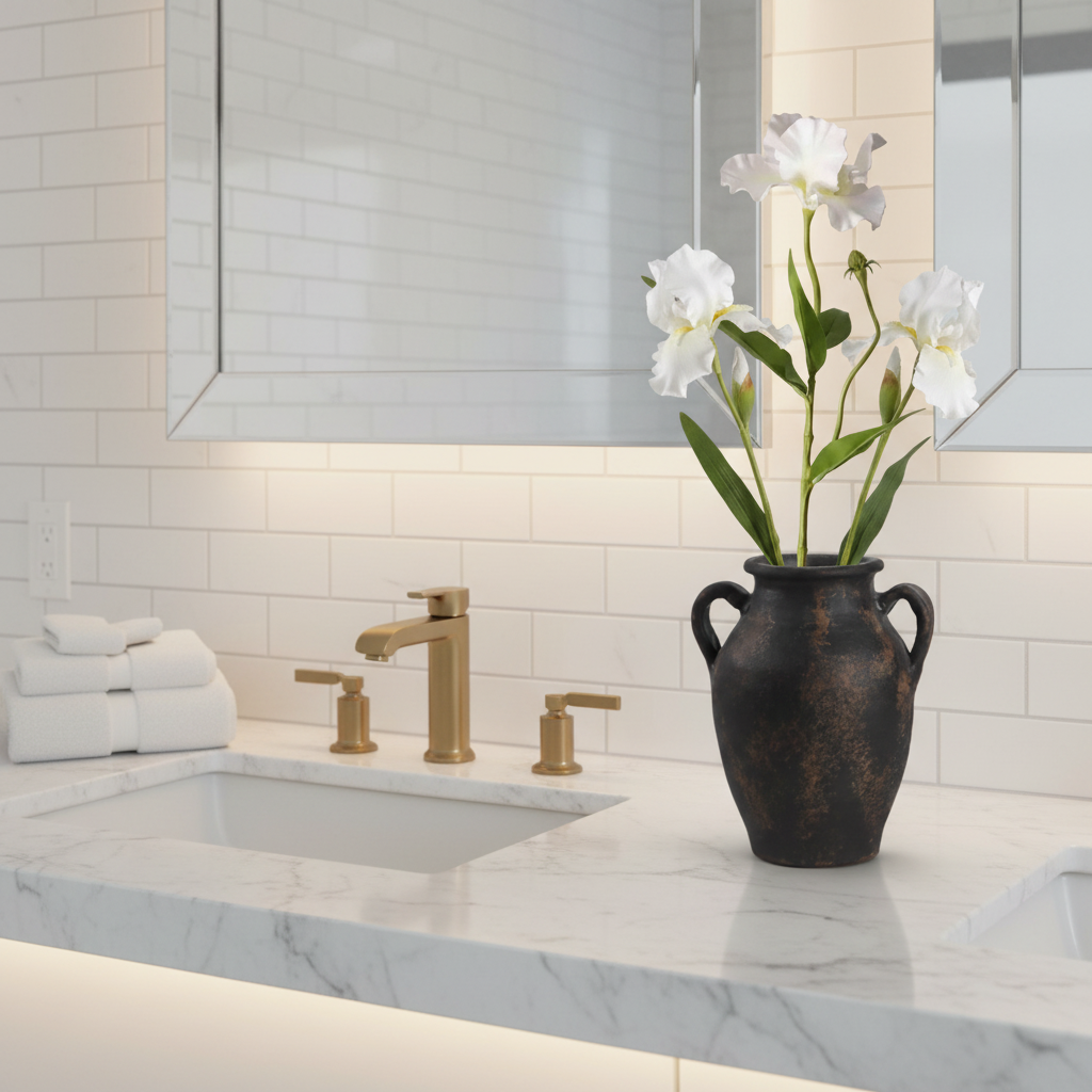 White Iris - Bathroom Scene