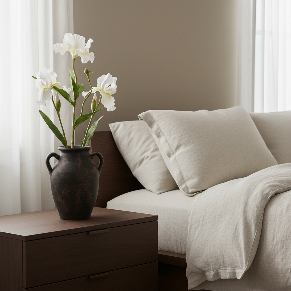 White Iris - Bedroom Scene
